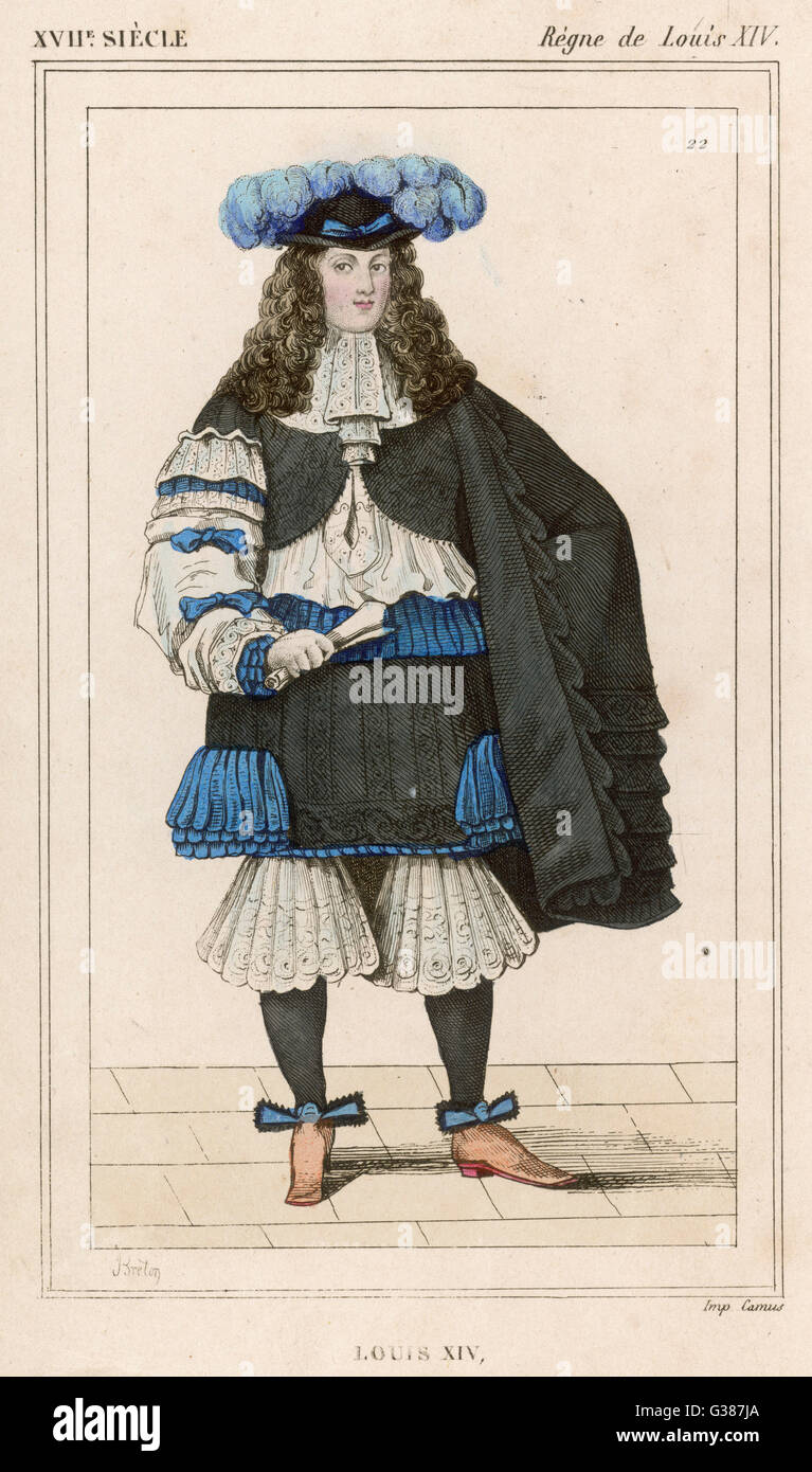 LUIGI XIV (1660) Foto Stock