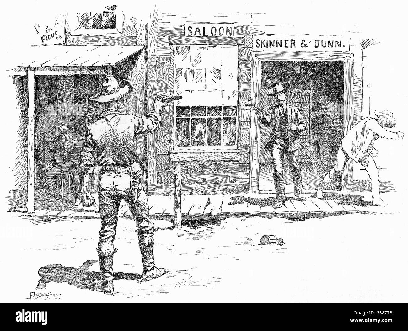 REMINGTON/GUNFIGHT 1888 Foto Stock