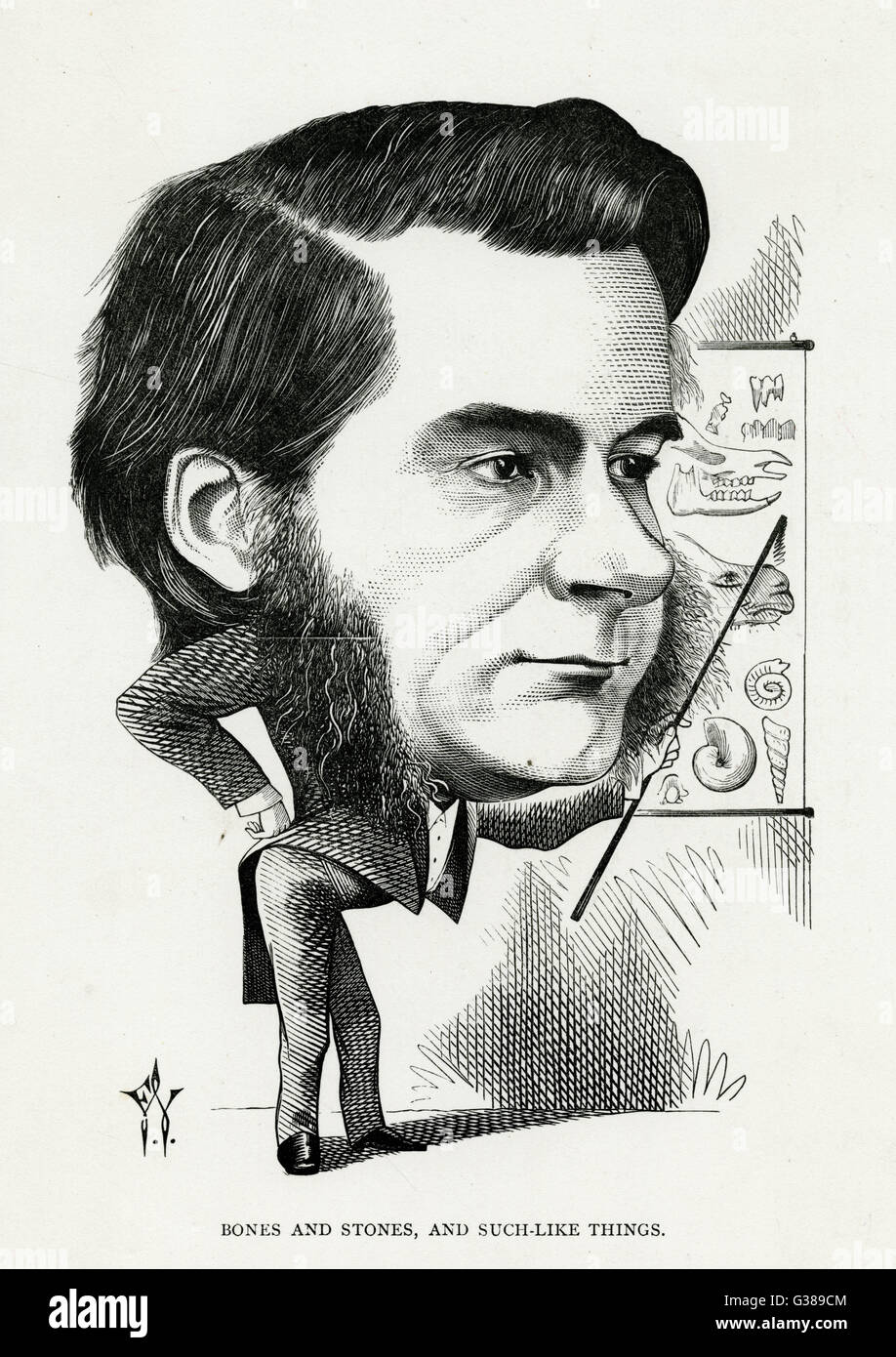 THOMAS HENRY HUXLEY scienziato Data: 1825-1895 Foto Stock