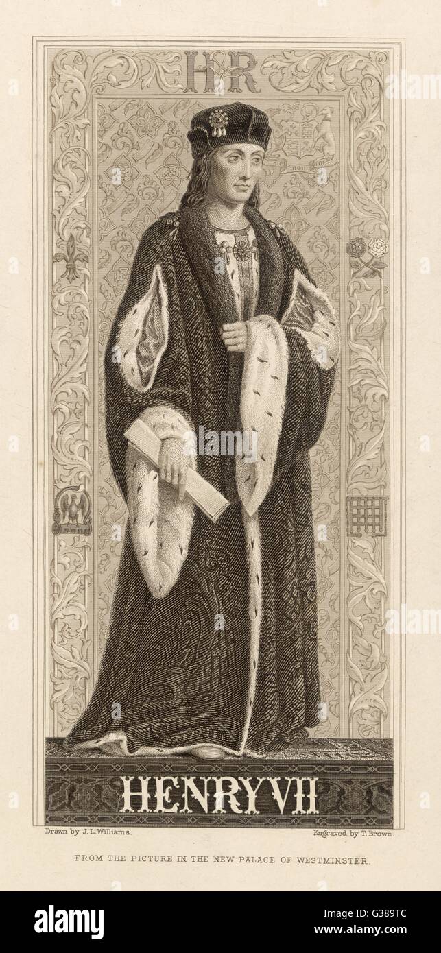 Re Enrico VII Foto Stock
