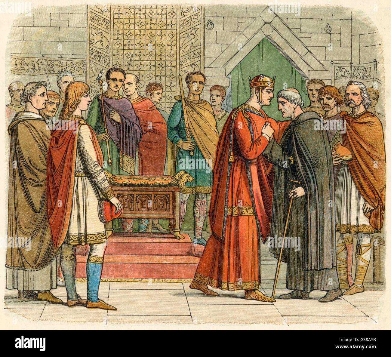 WILLIAM I E L'INGLESE Foto Stock