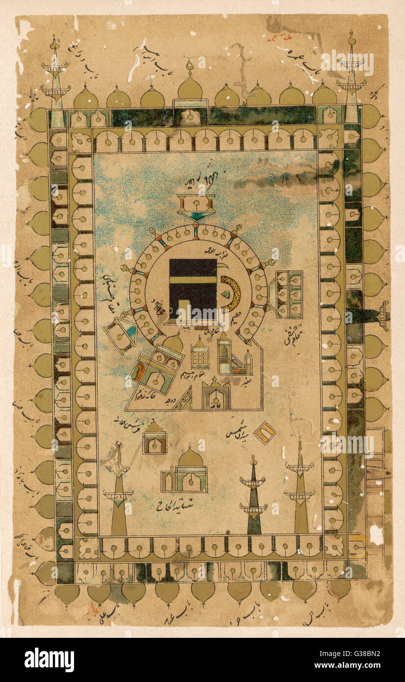 Arabia Saudita: Mecca, 1505 Foto Stock