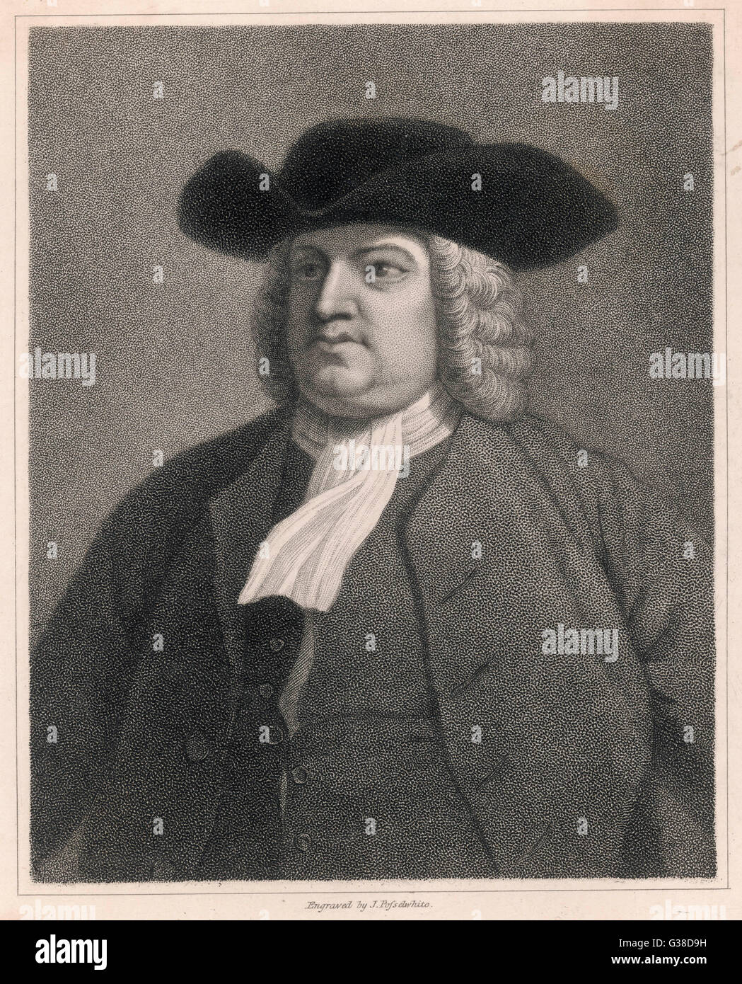 WILLIAM PENN inglese riformatore religioso e colonialista data: 1644 - 1718 Foto Stock