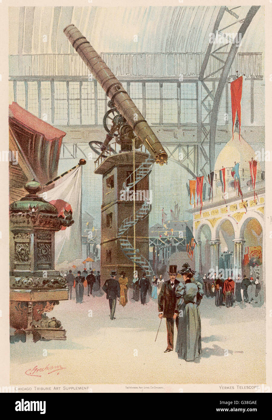 Chicago 1893 Exhibition Immagini E Fotografie Stock Ad Alta Risoluzione chicago-1893-exhibition-immagini-e-fotografie-stock-ad-alta-risoluzione