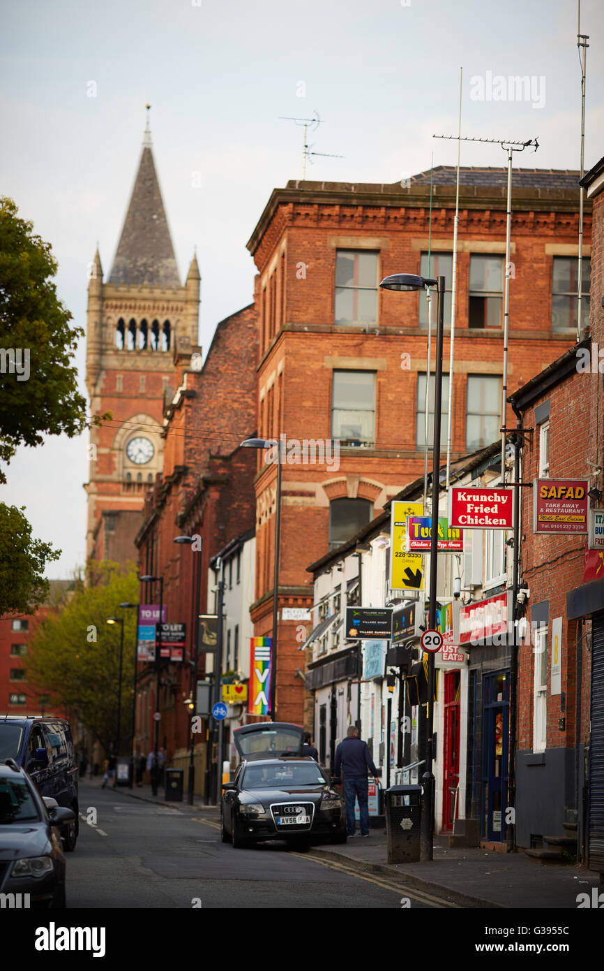 Manchester gay village Foto Stock