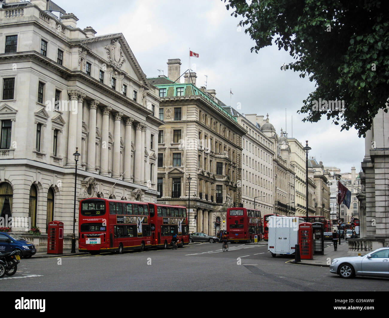 Edifici storici Londra Inghilterra Foto Stock