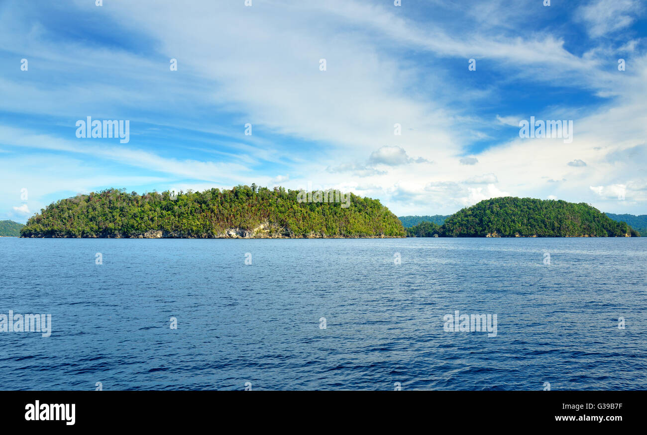 Isole Togean o isole Togian nel Golfo di Tomini. Sulawesi centrali. Indonesia Foto Stock