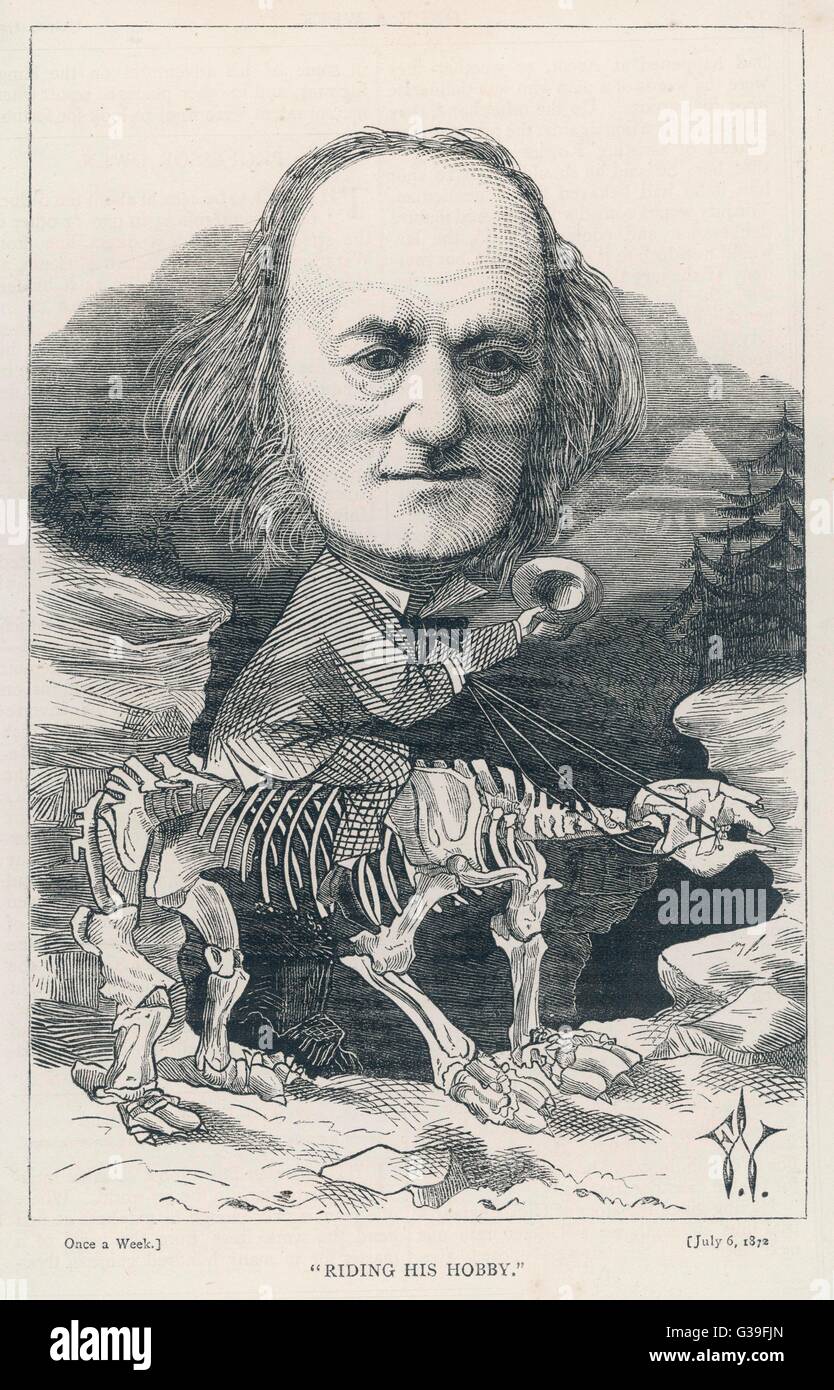 SIR RICHARD OWEN Foto Stock