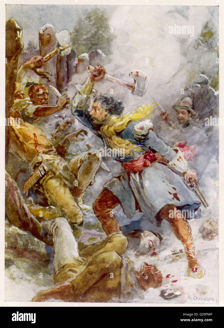 IROQUOIS A MONTREAL Foto Stock