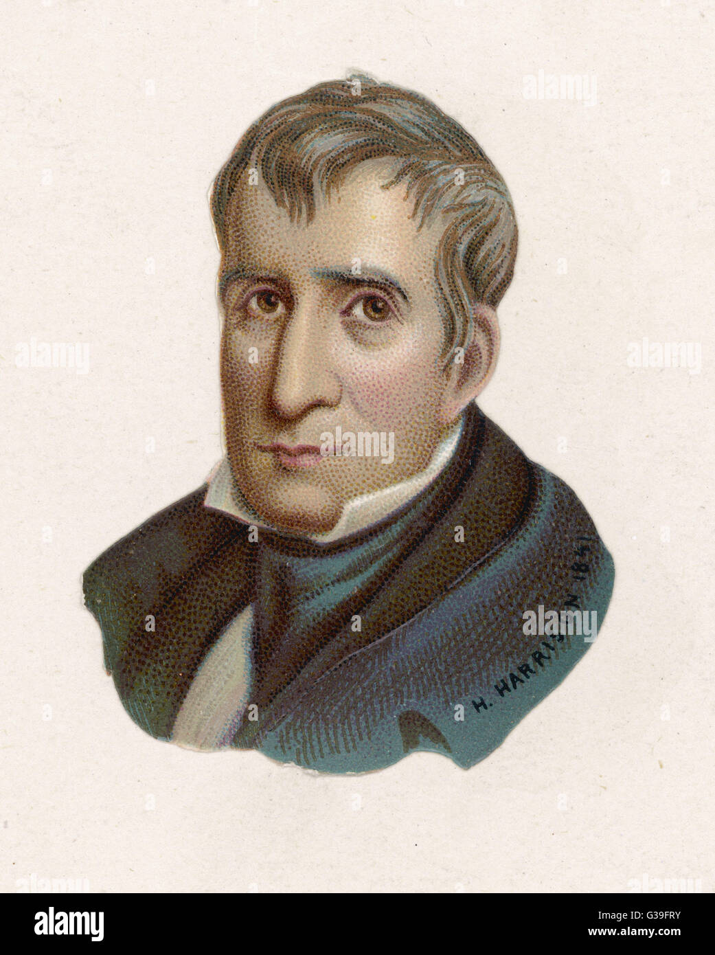 William Henry Harrison Foto Stock