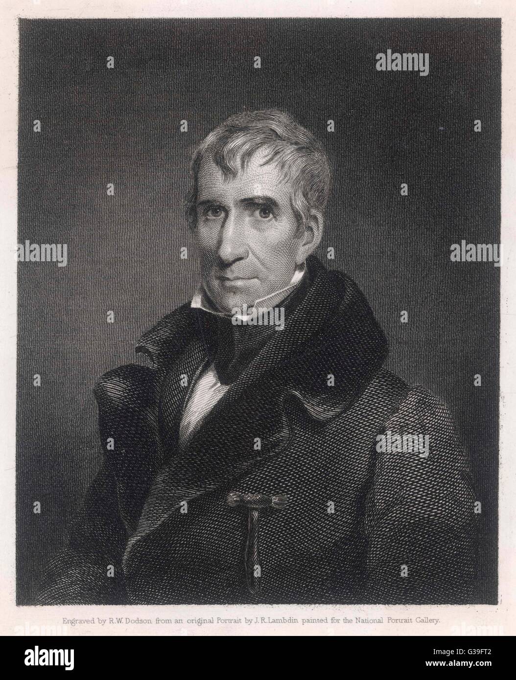 WILLIAM HENRY HARRISON Foto Stock