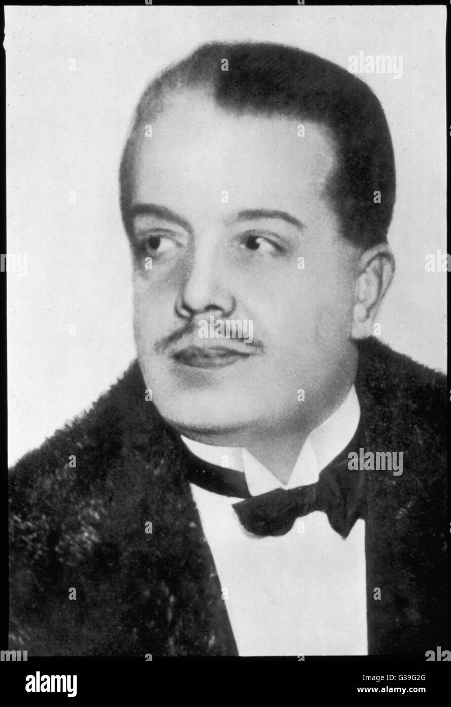 Sergei Pavlovich Diaghilev - critico e impresario dell'arte russa Foto Stock