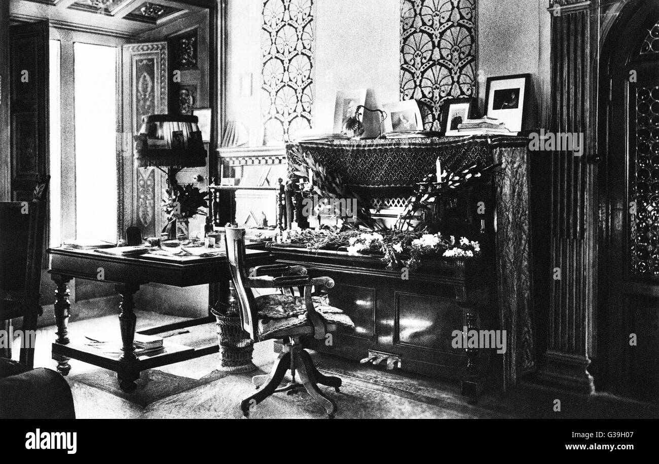 GIACOMO PUCCINI/STUDIO Foto Stock