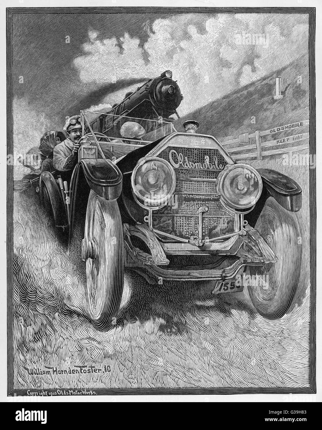 Oldsmobile 1910 Foto Stock