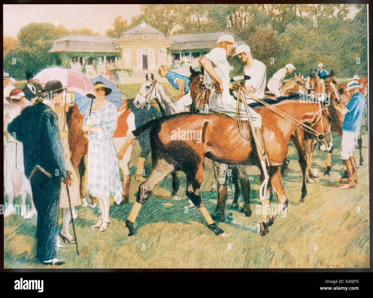 CORSE IPPICHE TEDESCHE Foto Stock