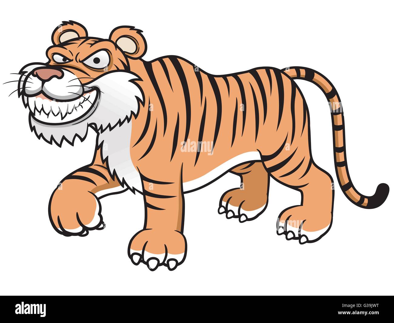 Cartoon tiger Immagini senza sfondo e Foto Stock ritagliate - Alamy