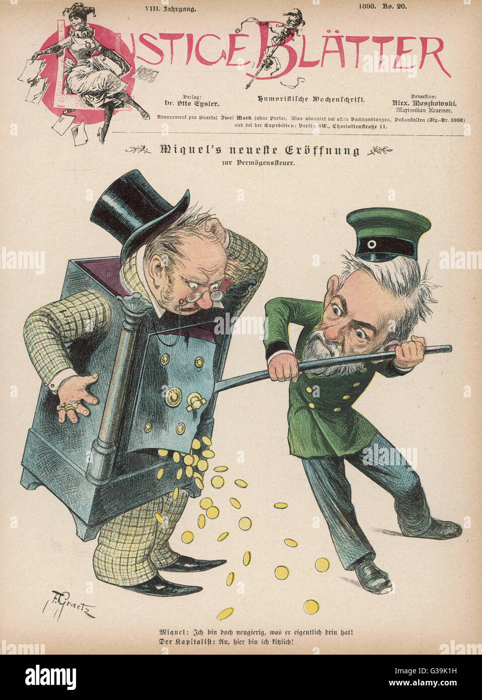 IL CONTRIBUENTE DÀ DI PIÙ Foto Stock