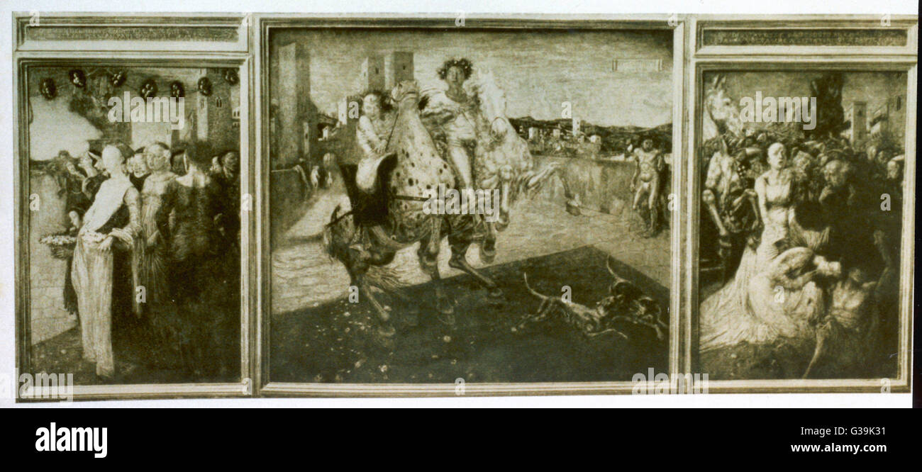 ARTE/ARTE REGIONALE/TEDESCA Foto Stock