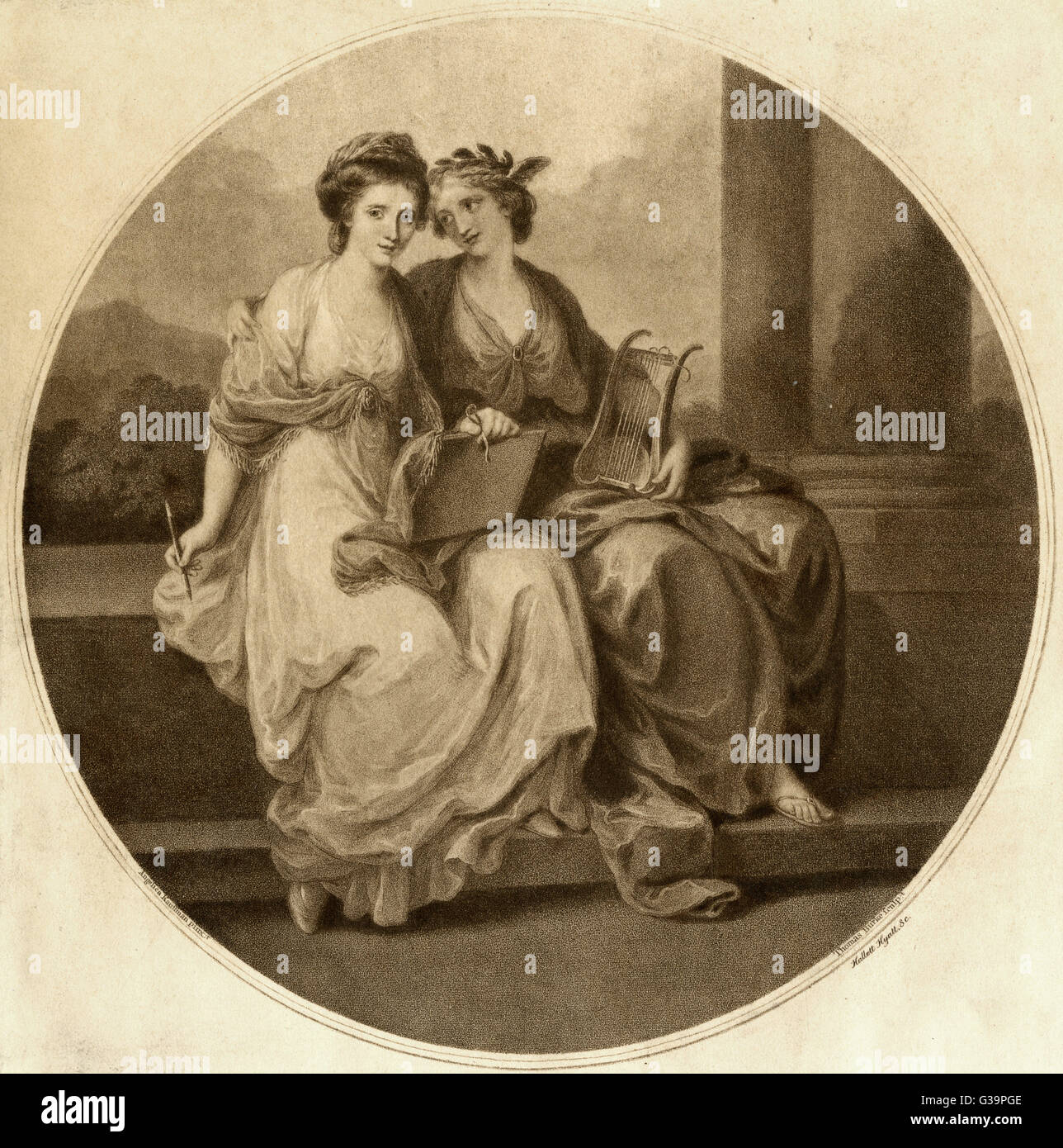 ANGELICA KAUFFMANN Foto Stock