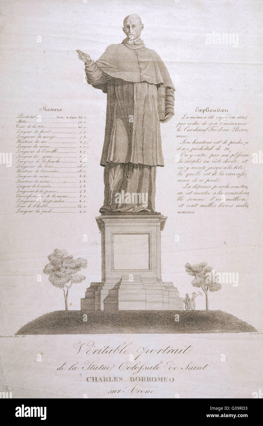 CARLO BORROMEO Foto Stock