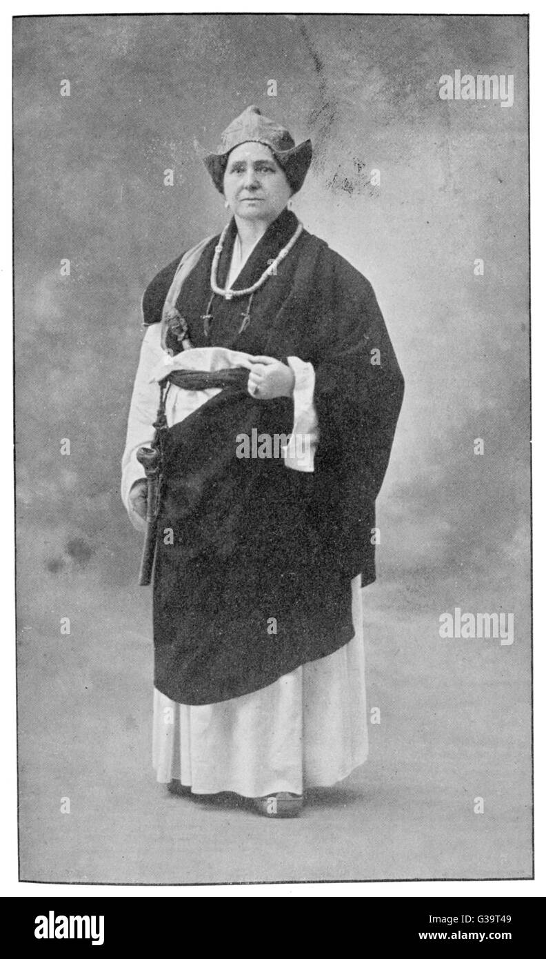 Alexandra David-Neel Foto Stock