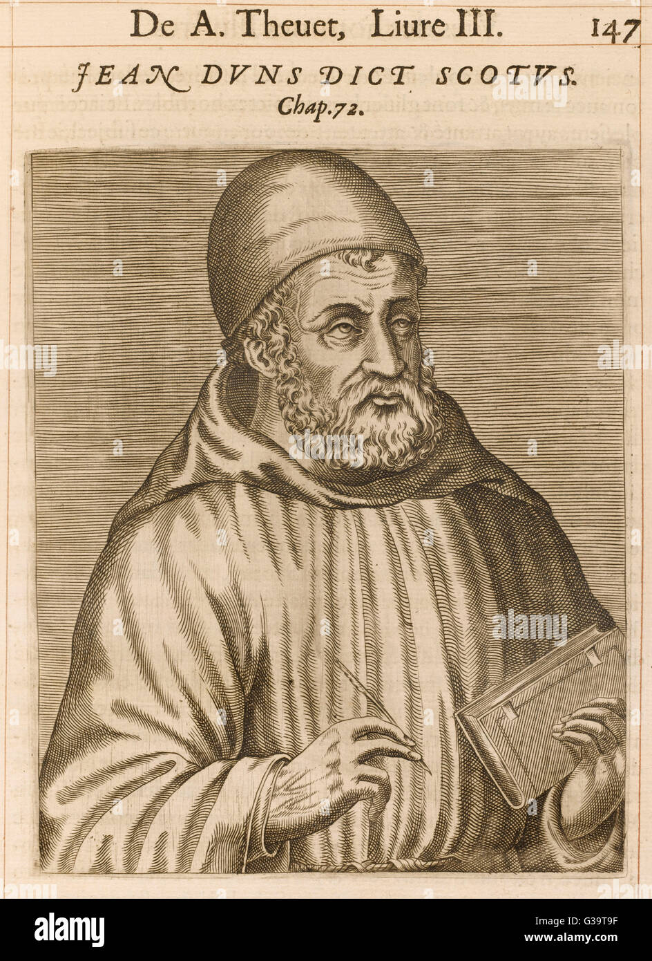 JOHN DUNS SCOTUS/THEVET Foto Stock