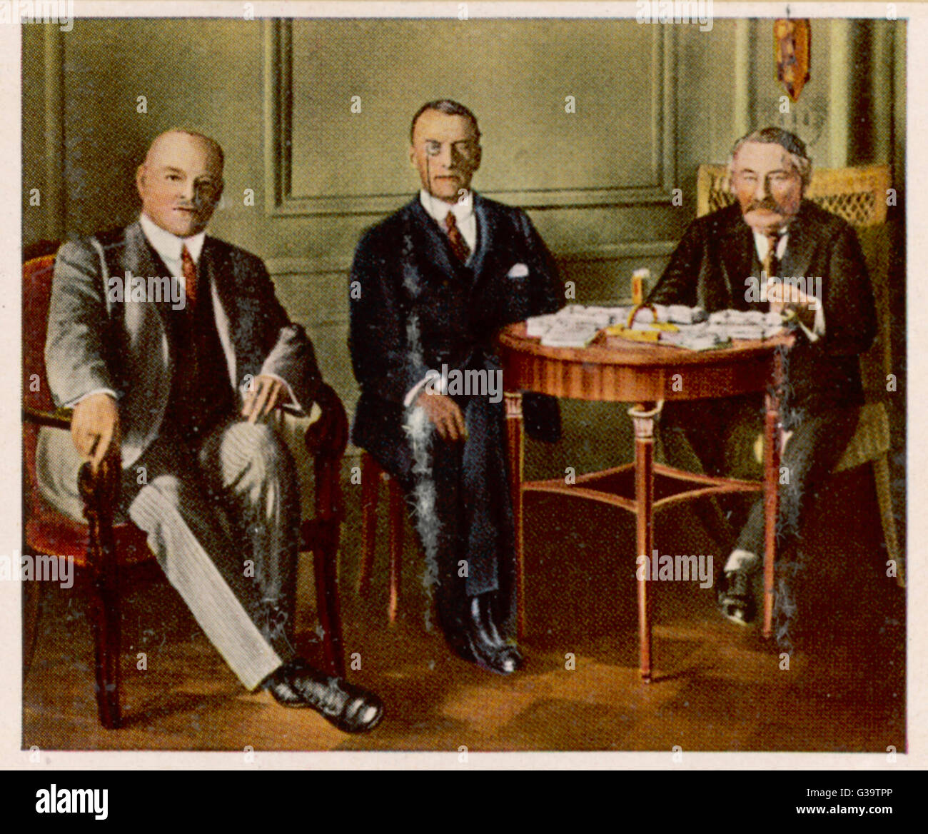 LOCARNO CONFERENCE/1925 Foto Stock
