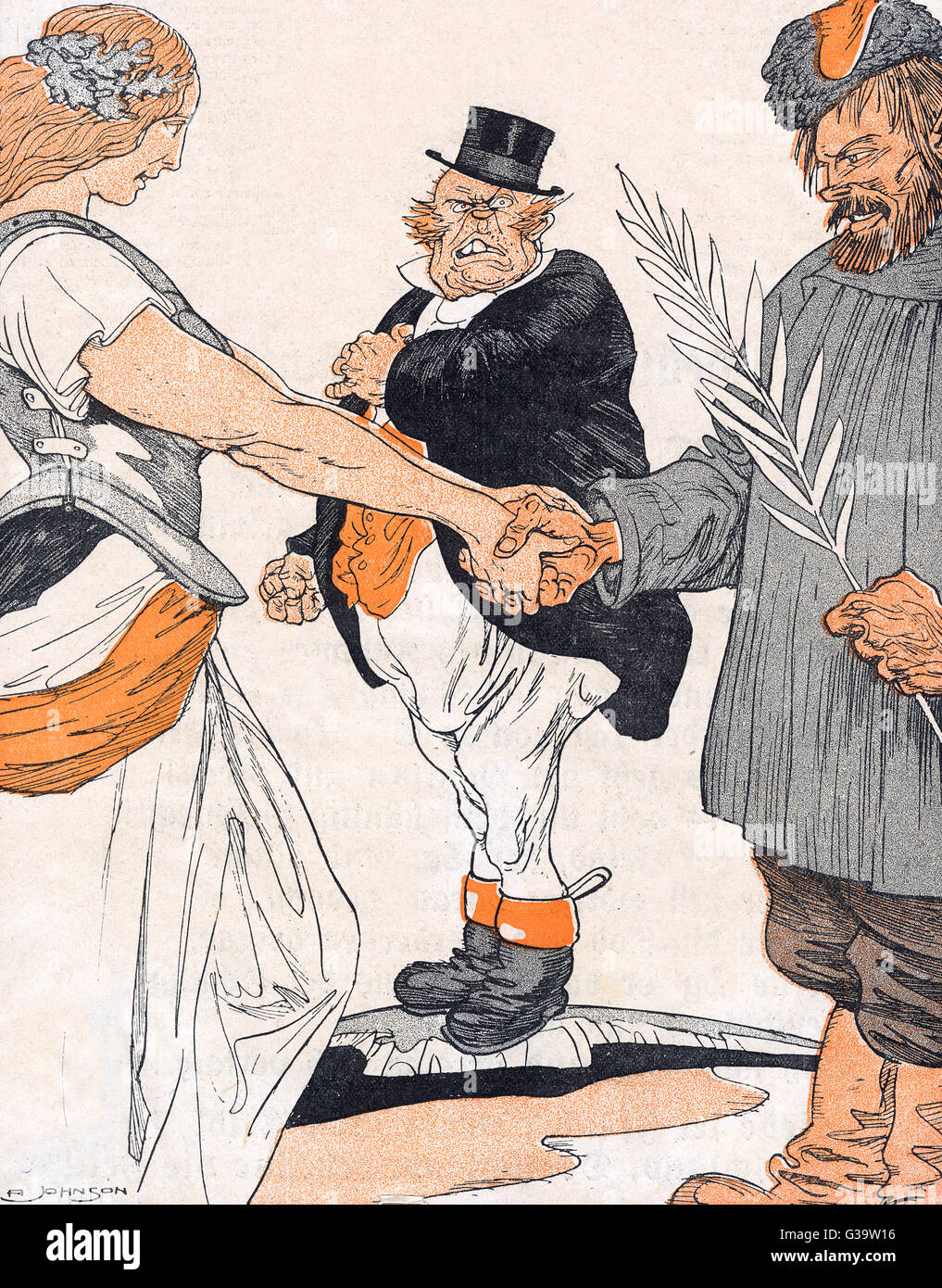 TRATTATO DI BREST-LITOVSK Foto Stock