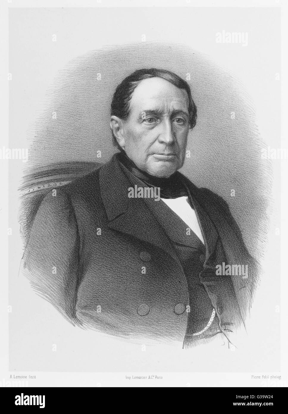 A C L V DUC DE BROGLIE Foto Stock