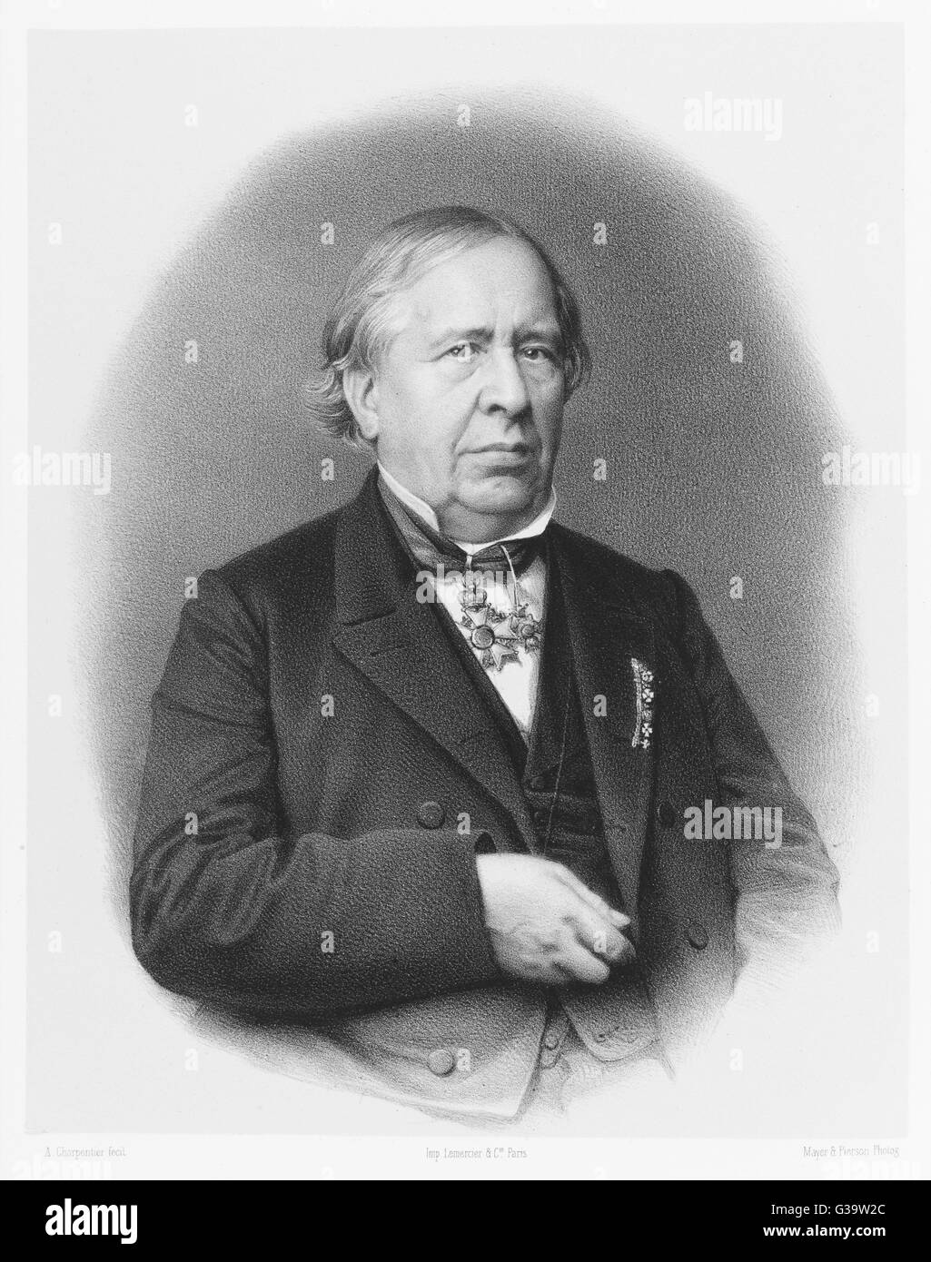 AIGNAN-STANISLAS JULIEN orientalista francese data: 1799 - 1873 Foto Stock AIGNAN-STANISLAS JULIEN orientalista francese data: 1799 - 1873 Foto Stock