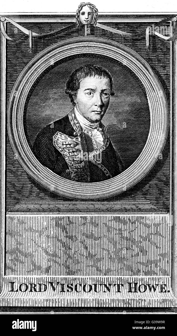 WILLIAM HOWE/5TH VISCOUN Foto Stock