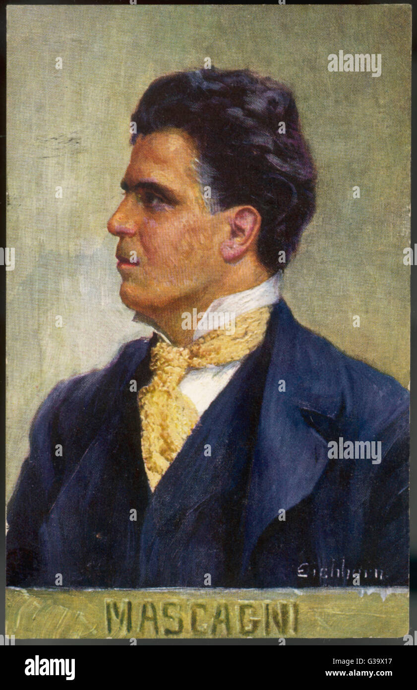 MASCAGNI/PIETRO/EICHHORN Foto Stock