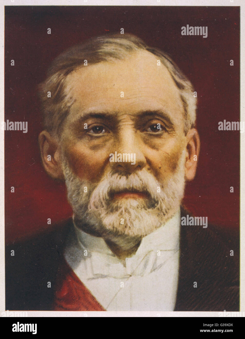 Louis Pasteur Foto Stock