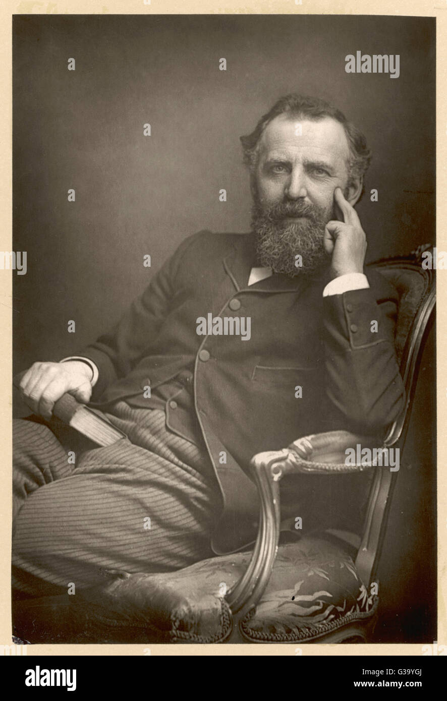 WILLIAM THOMAS STEAD giornalista inglese nel 1893 Data: 1849 - 1912 Foto Stock