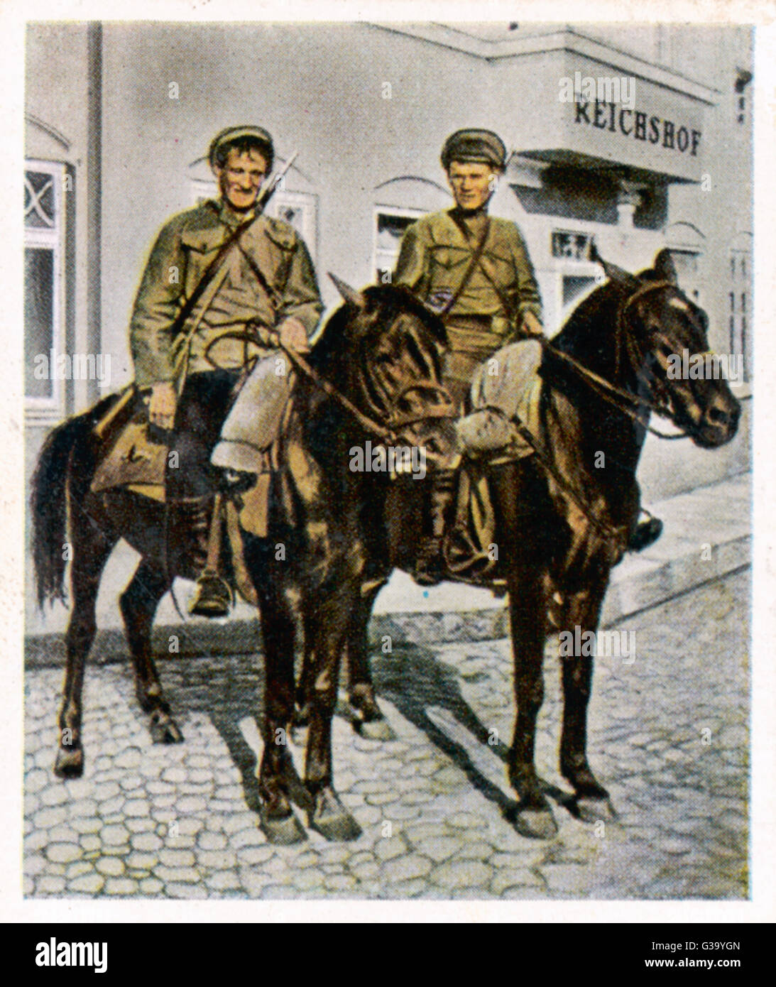 1920/COSSACK DELL'ESERCITO ROSSO Foto Stock