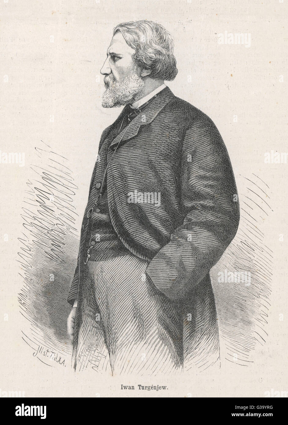 IVAN TURGENEV Foto Stock