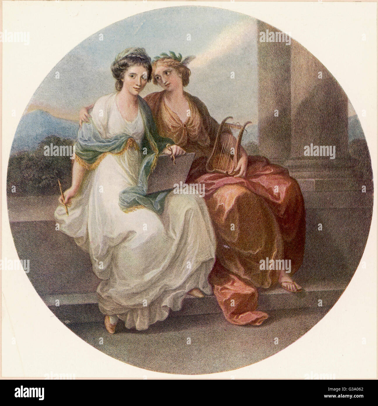 Angelica Kauffmann - artista svizzero Foto Stock