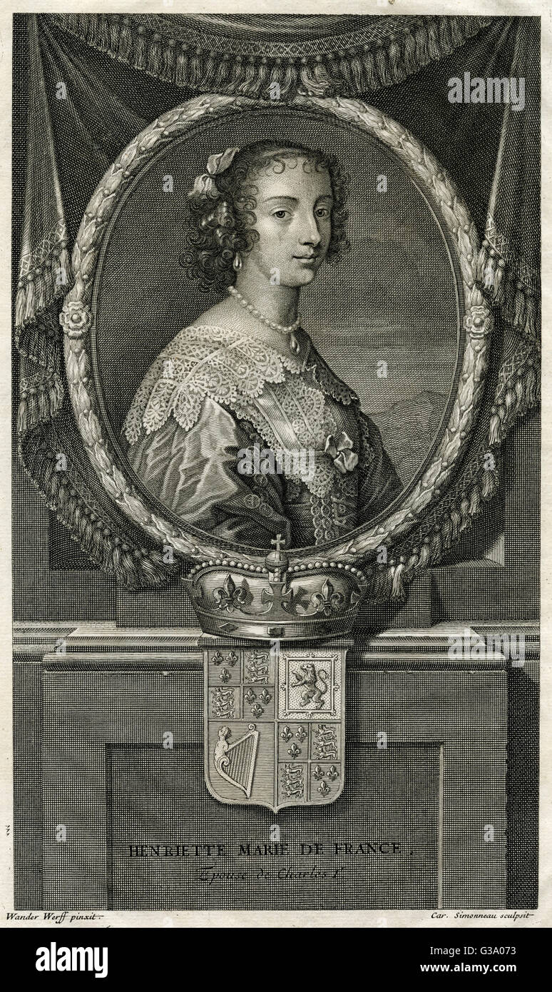 Henrietta Maria di Francia Foto Stock