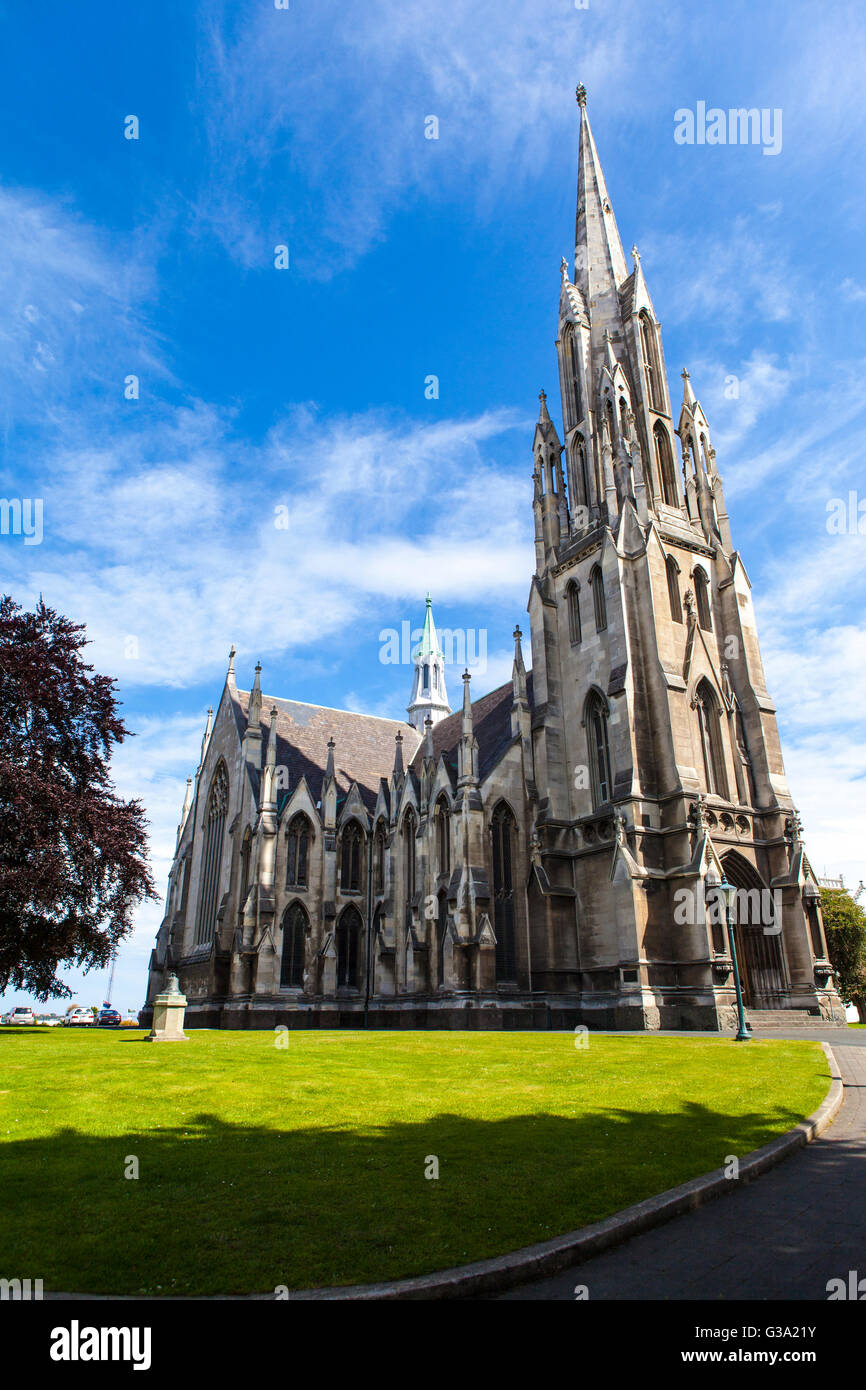 La prima chiesa di Otago, Nuova Zelanda Foto Stock