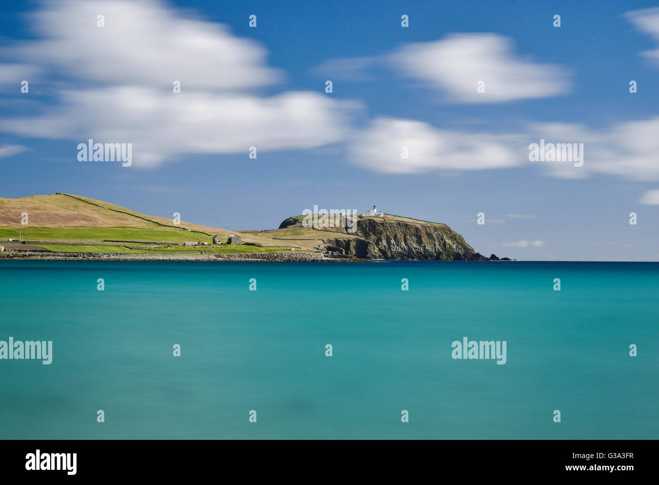 Sumburgh head, isole Shetland Foto Stock