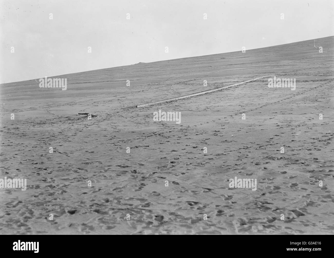 Pista di lancio su Big Hill e pendenza nord di Kill Devil H Foto Stock