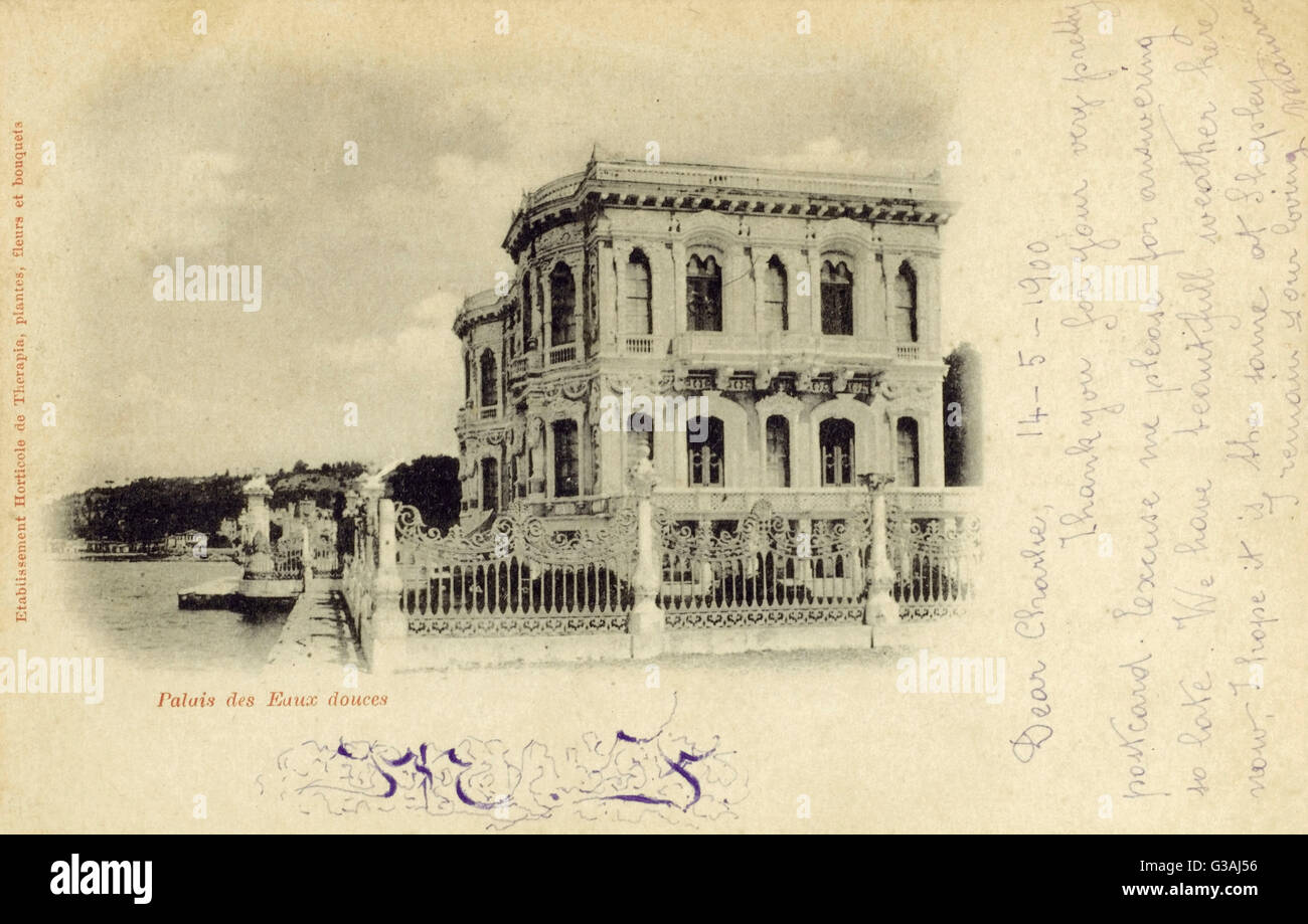 Palazzo Kucuksu (Kucuksu Kasri) - Istanbul, Turchia Foto Stock