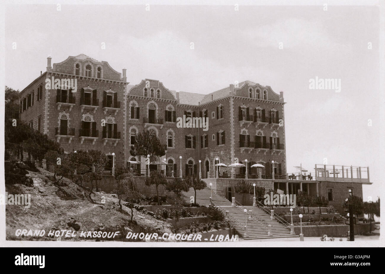 Grand Hotel Kassouf - Dhour El Choueir, Libano Foto Stock