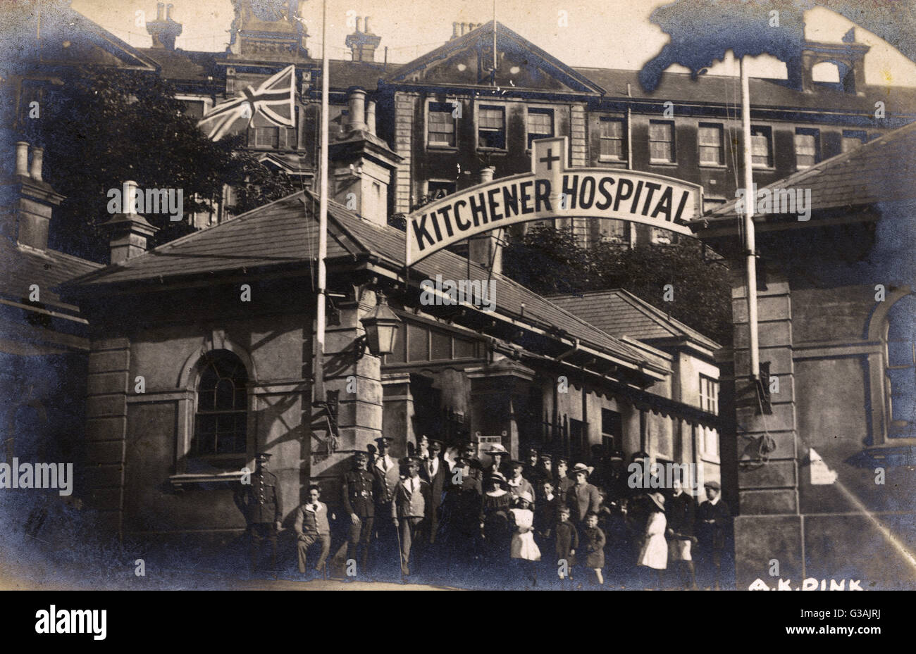 Il Kitchener Hospital, Brighton, Sussex - era della prima Guerra Mondiale Foto Stock