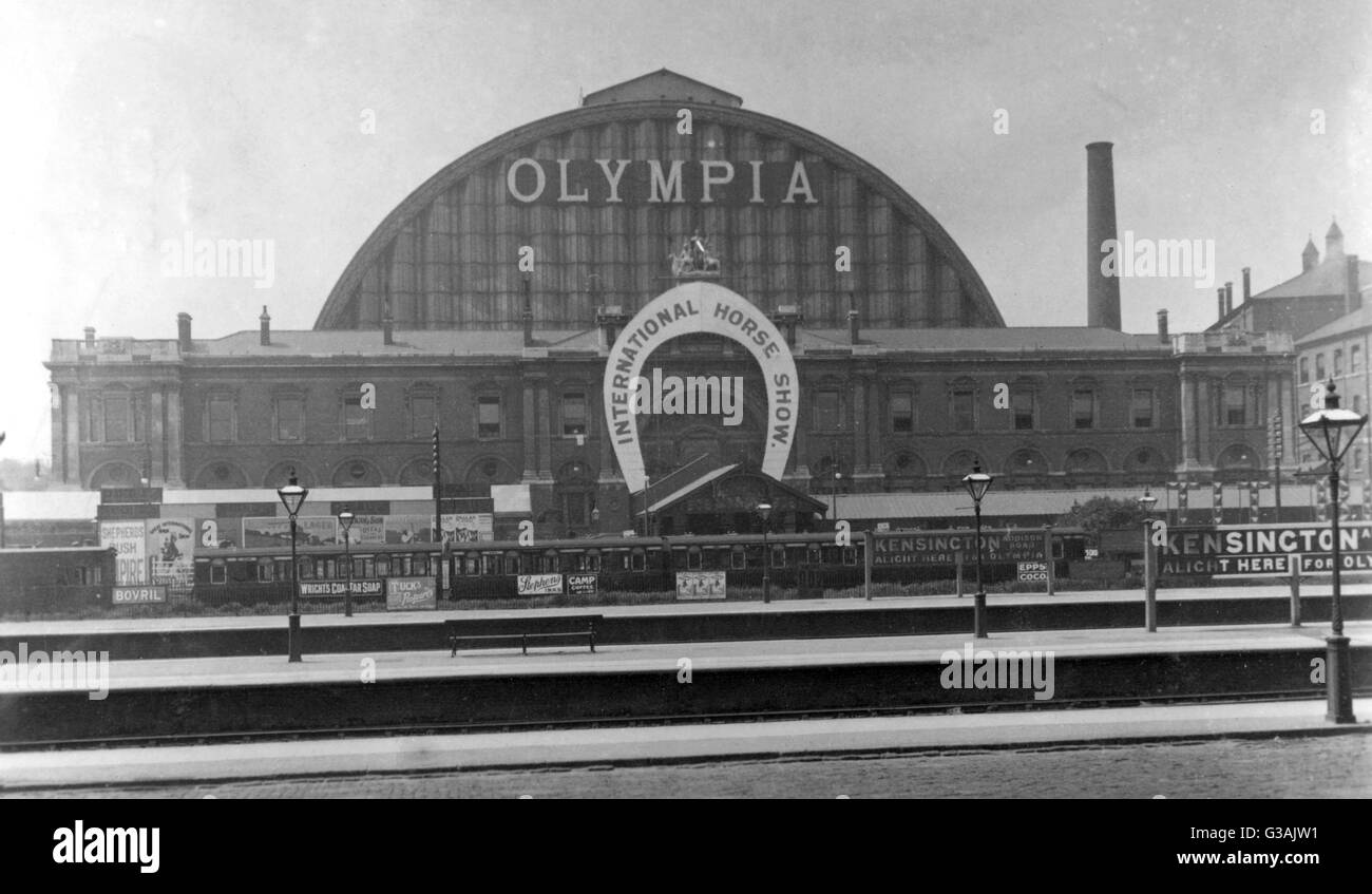 International Horse Show all'Olympia, 1907 Foto Stock