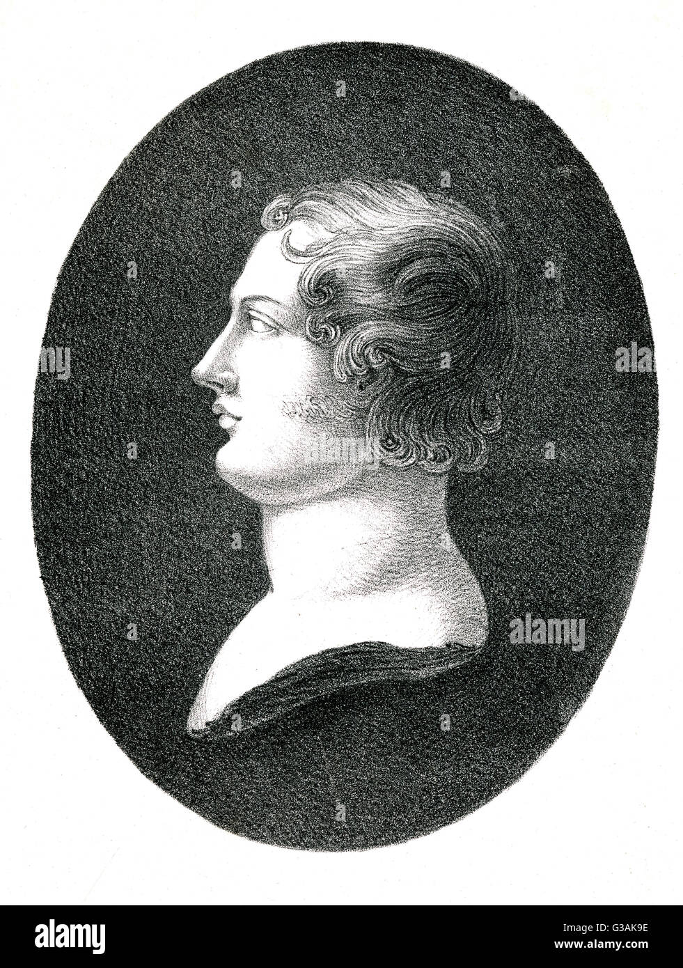 George Gordon Byron, 6th Barone, chiamò Lord Byron Foto Stock