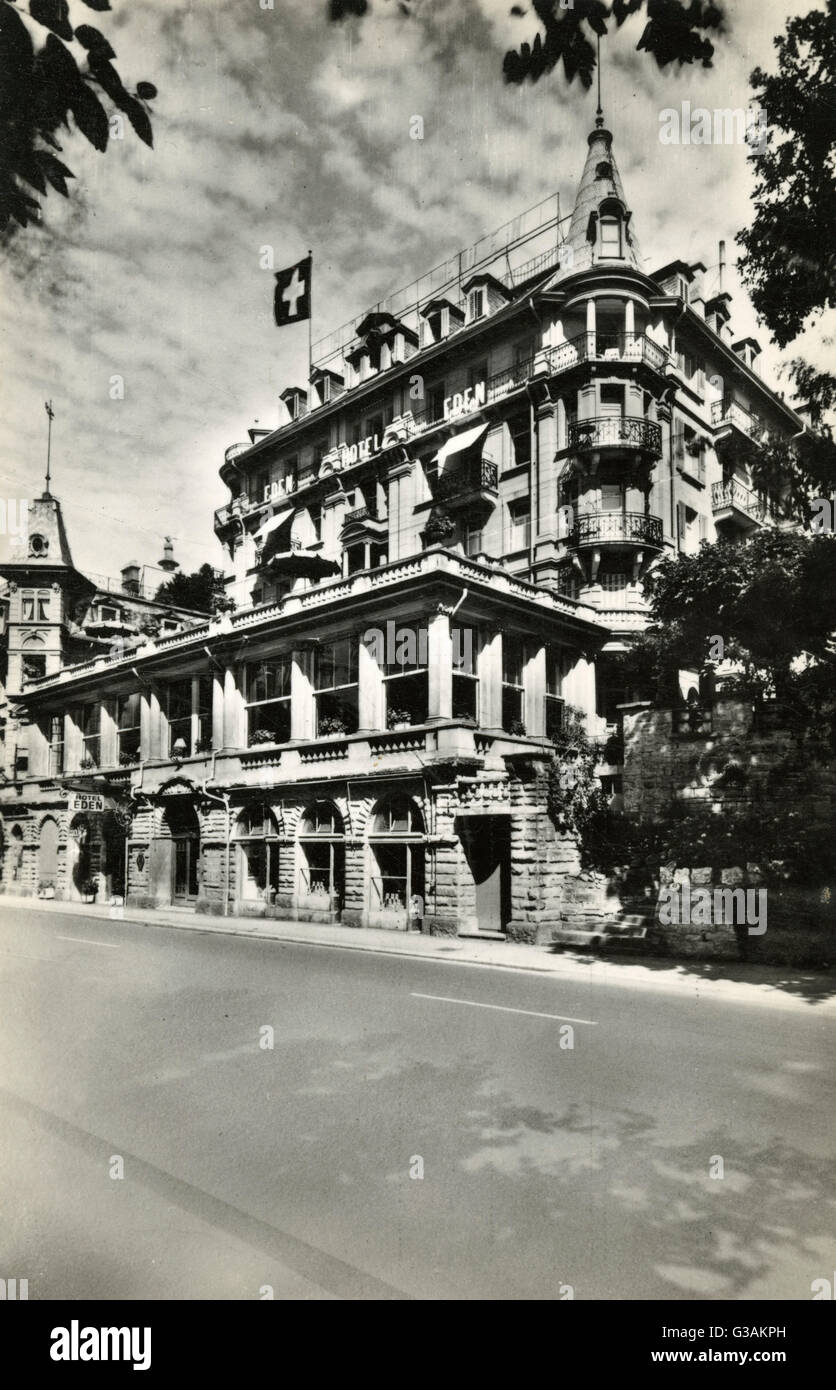 Hotel Eden du Lac - Lucerna, Svizzera Foto Stock