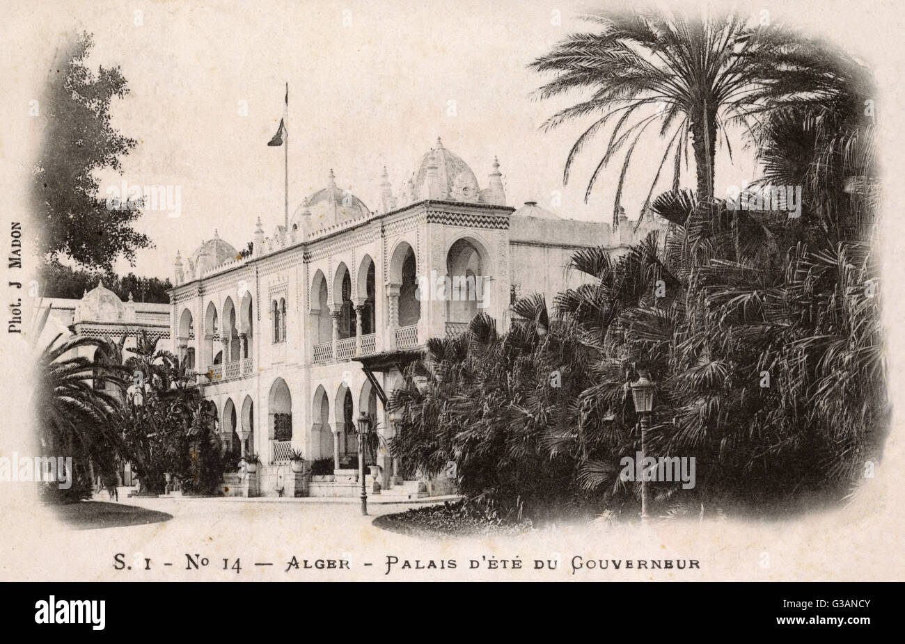 Palazzo autunnale del Governatore, Algeri, Algeria Foto Stock