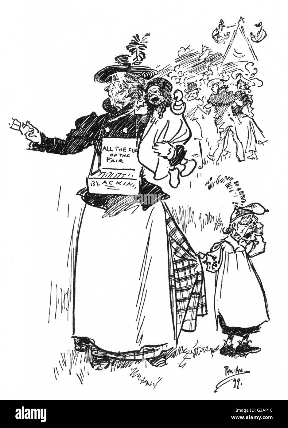 Happy Hampstead - venditore di Coster ad Hampstead Foto Stock