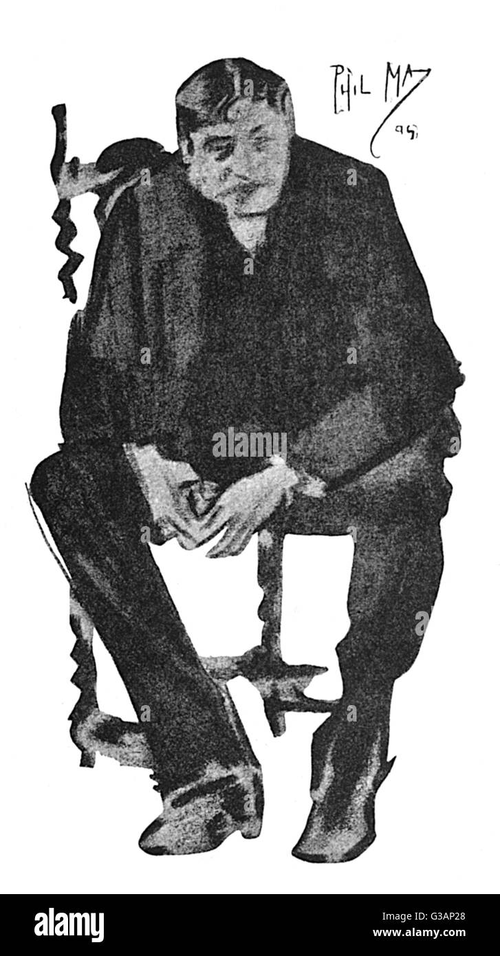 Ritratto di Phil May di Alfred Chantrey Corbould Foto Stock